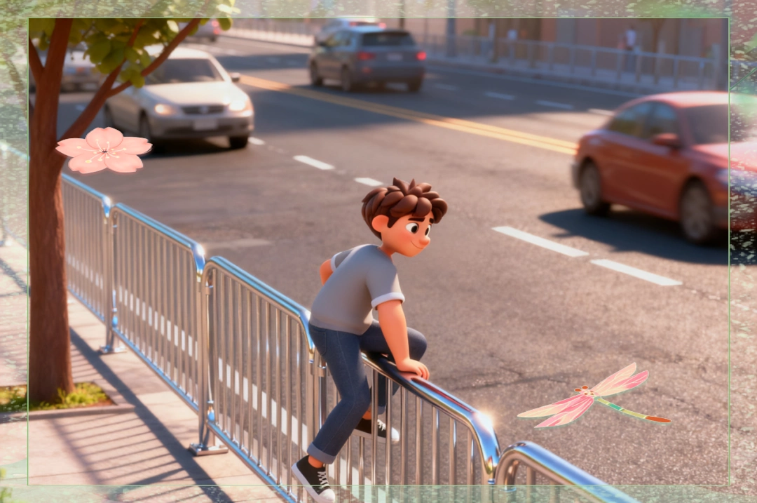 违章高发人群_鬼探头事故隐患_未成年人交通安全